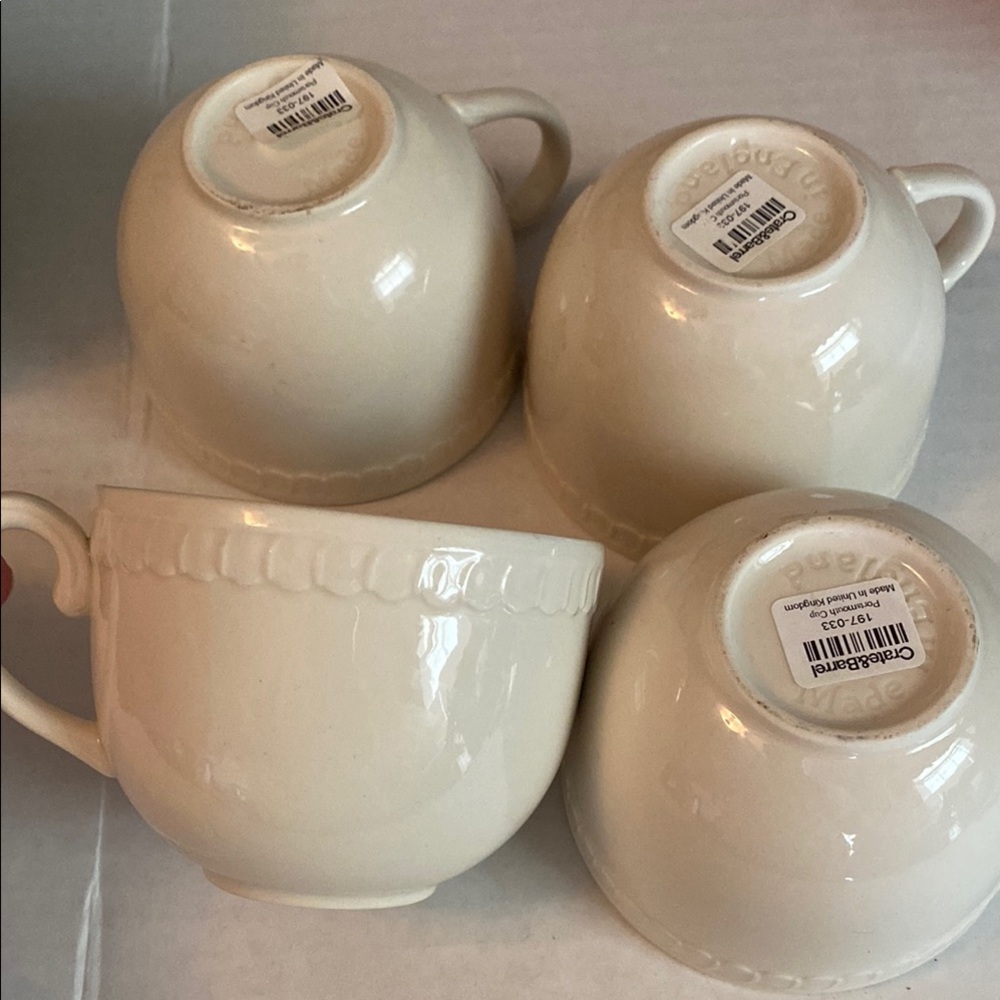 Crate&Barrel Portsmouth Teacup Set
